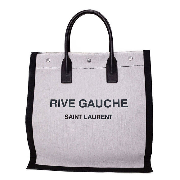 Saint Laurent Handbags - Saint Laurent Paris Cabas Rive Gorge Tote Bag